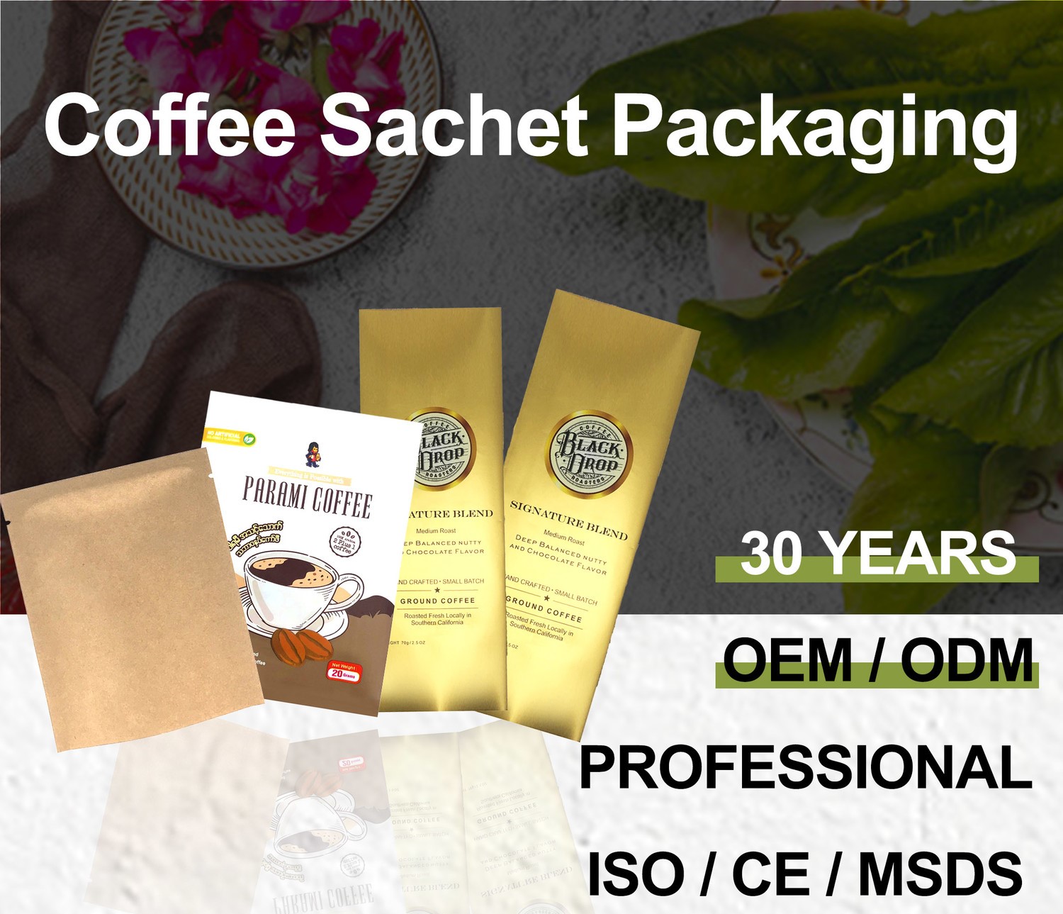 coffee sachet sachet packaging bag