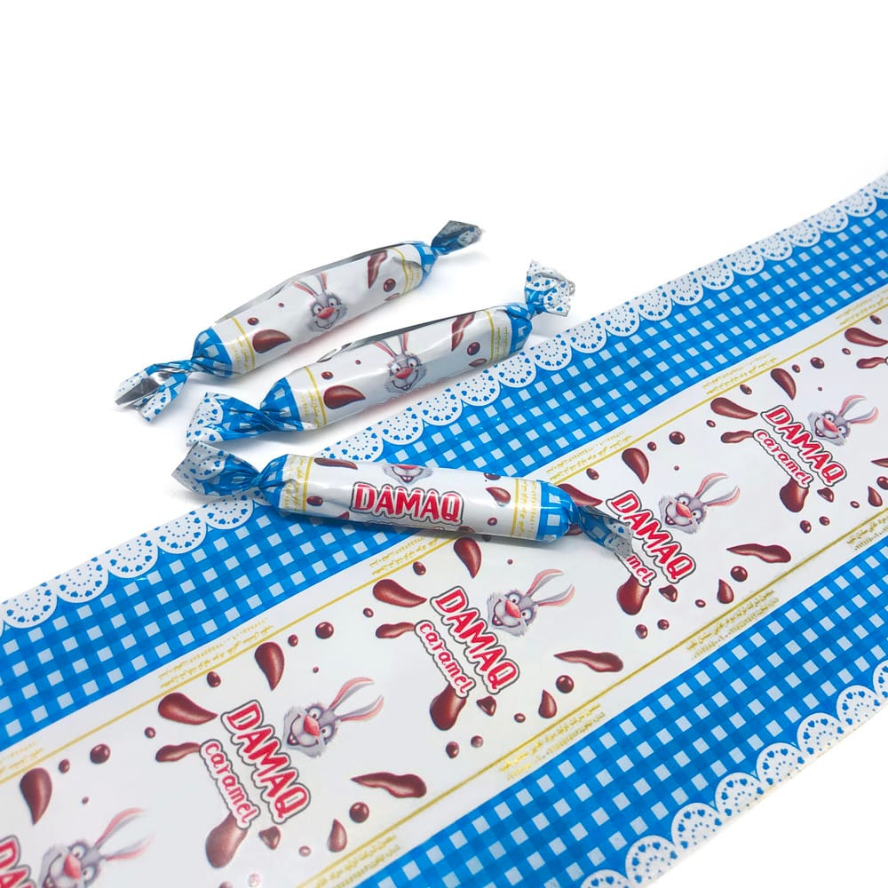 candy wrapperTwist Film Roll Custom Printed Metallized PET Wrapping