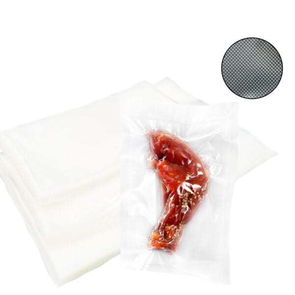 vacuum seal bagsOEM Plastic Transparent Nylon Custom Embossed Food