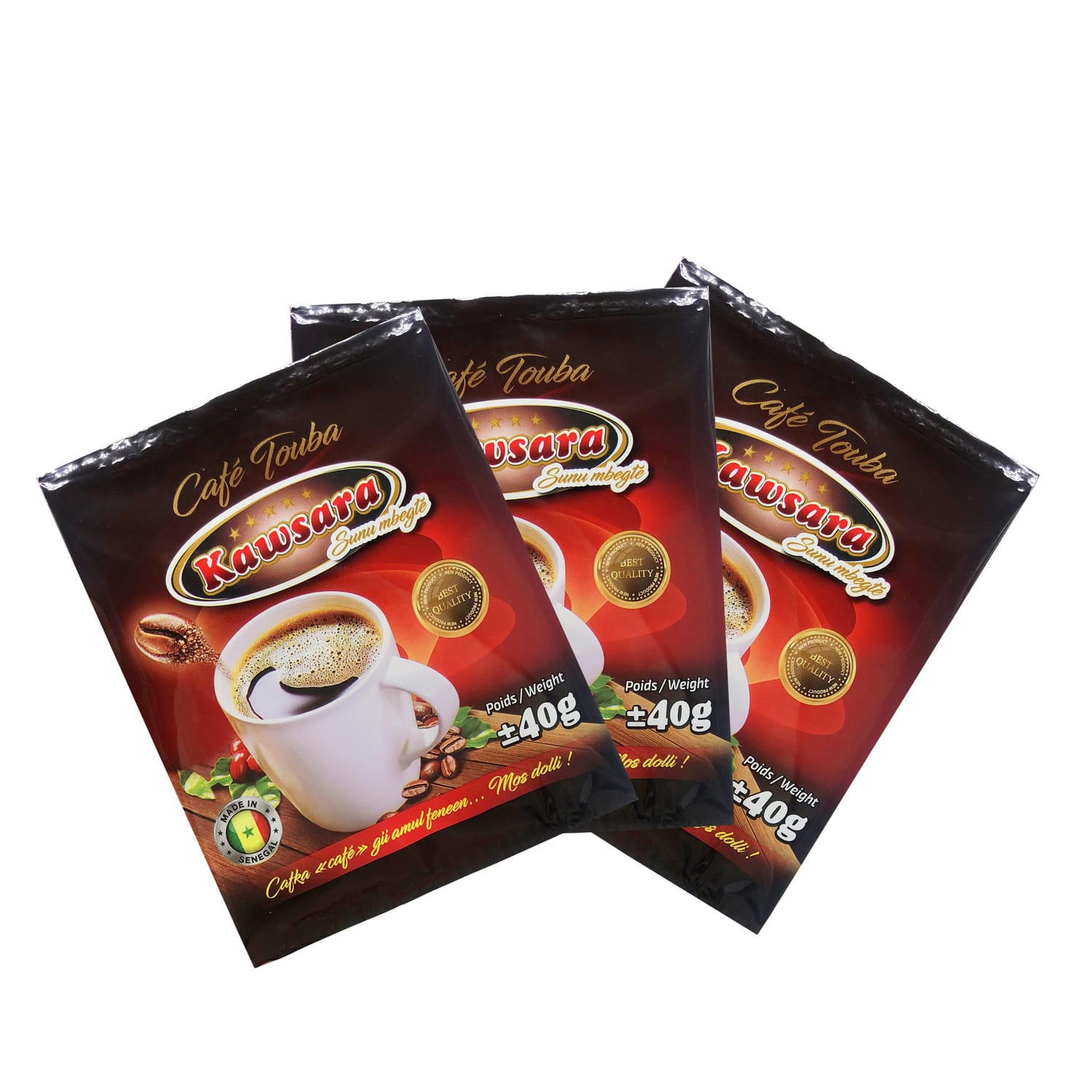 sachet packagingCustomized Printing Aluminum Foil Heat Seal 3 Side