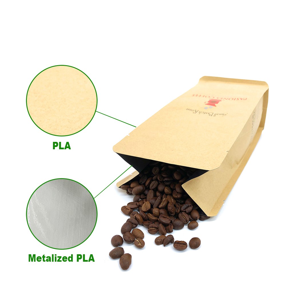 牛皮纸咖啡袋8 2 biodegradable coffee bags