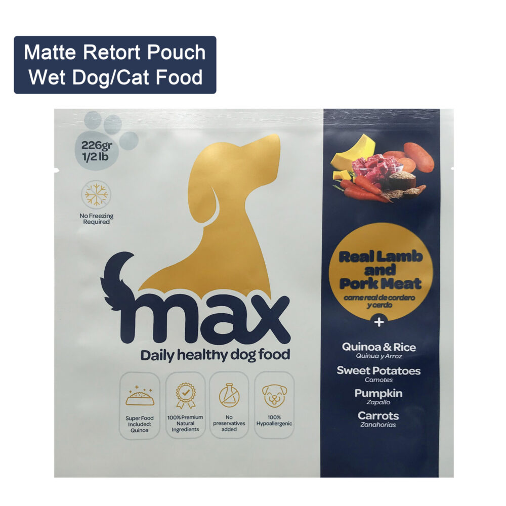 wet pet food packaging