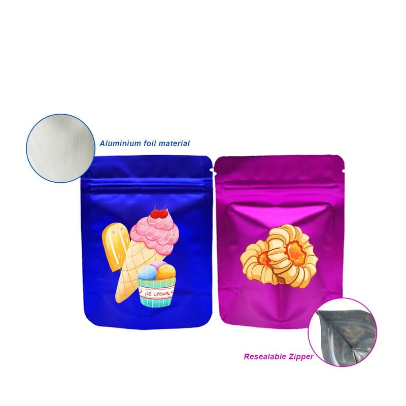 mylar bagChild Proof Custom Design Printed Wholesale Resealable Smell