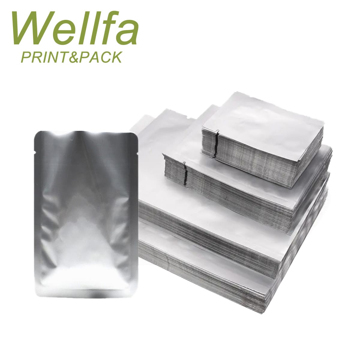 Plastic Aluminum Foil Mylar Retort Packaging Microwavable Meat Vacuum