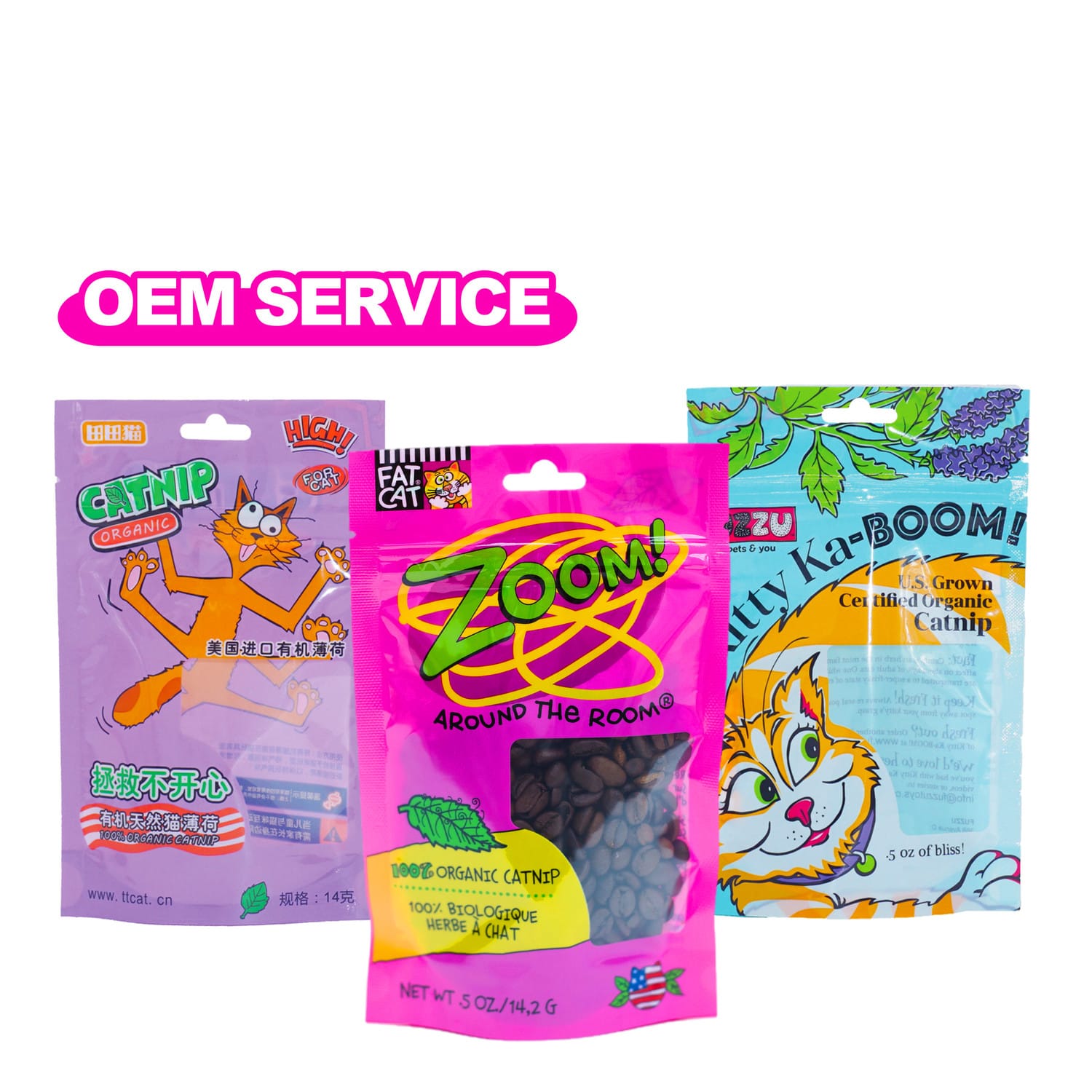 custom pet food packaging