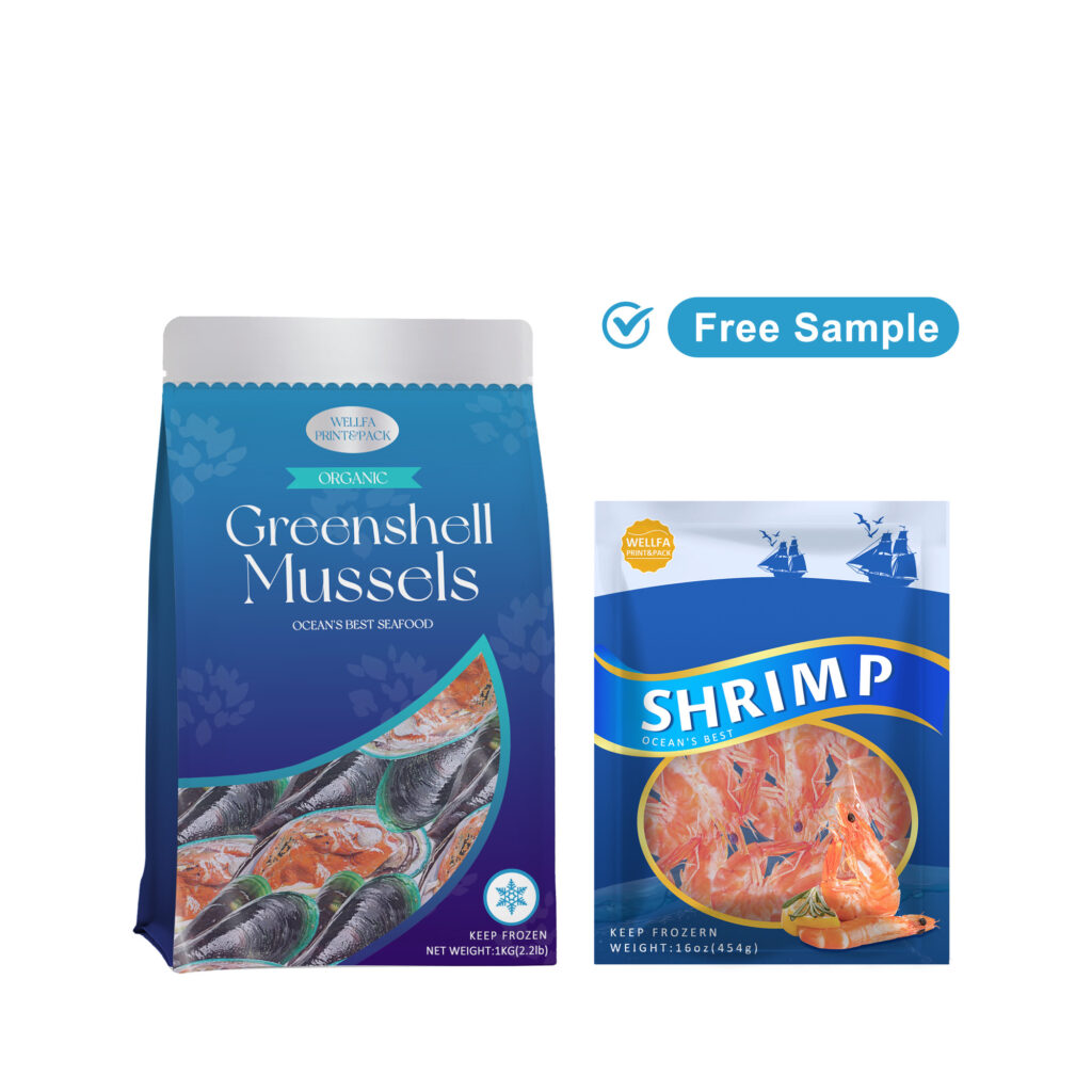 frozen seafood packaging