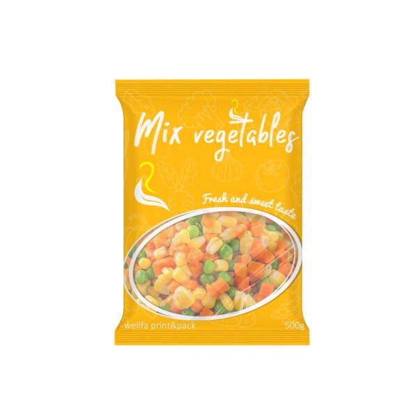 frozen vegetable packages